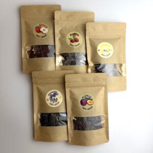 Dabas gardumi augļu ogu konfektes