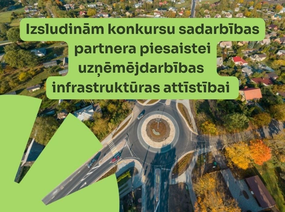 Konkurss uzņēmējdarbības infrastruktūras attīstībai