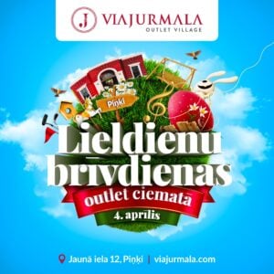 Lieldienu svinības outlet ciematā