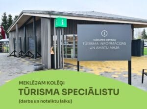 Meklējam kolēģi - tūrisma speciālistu