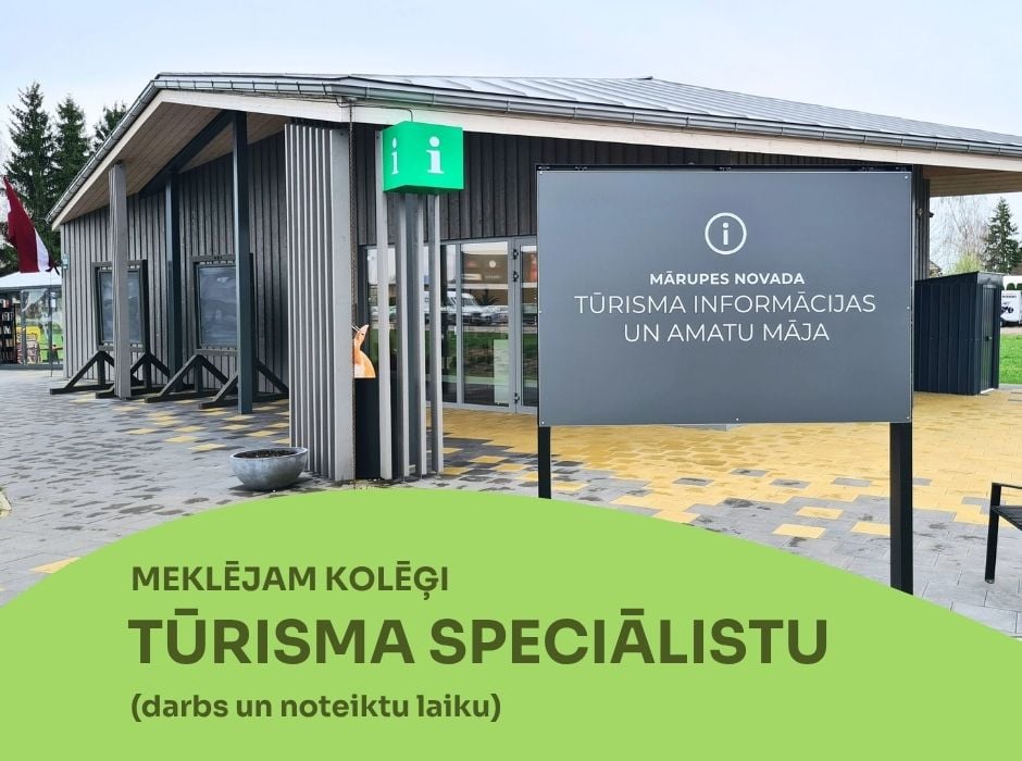 Meklējam kolēģi - tūrisma speciālistu