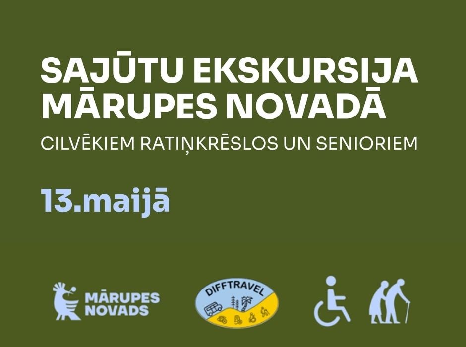 Sajūtu ekskursija Mārupes novadā