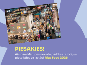 Piesakies dalībai izstādē Riga Food 2026
