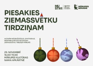 Piesakies Ziemassvētku tirdziņam